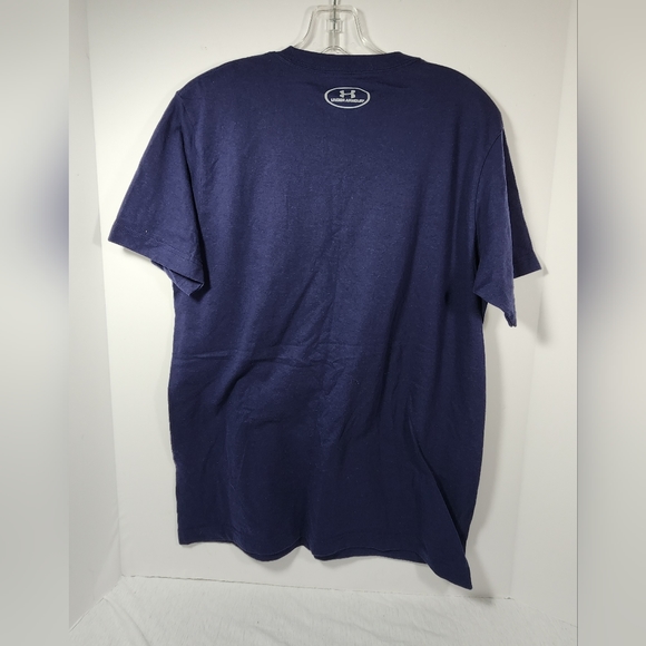 UNDER ARMOUR HEAT GEAR  NATIONALS PARK 2018 HOME RUN DERBY MONDAY 7/18 MED BLUE - Picture 8 of 8